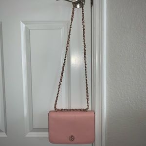 Light Pink Tory Burch Crossbody